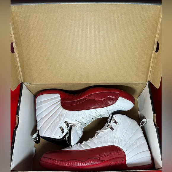 Size 13 - Air Jordan 12 Retro 2009 Cherry - Picture 8 of 8